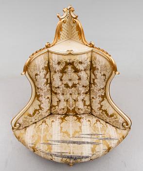 HÖRNSOFFA, 1800-talets andra hälft.