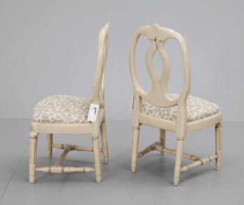 STOLAR, ett par. Gustaviansk provins, 1700-tal.