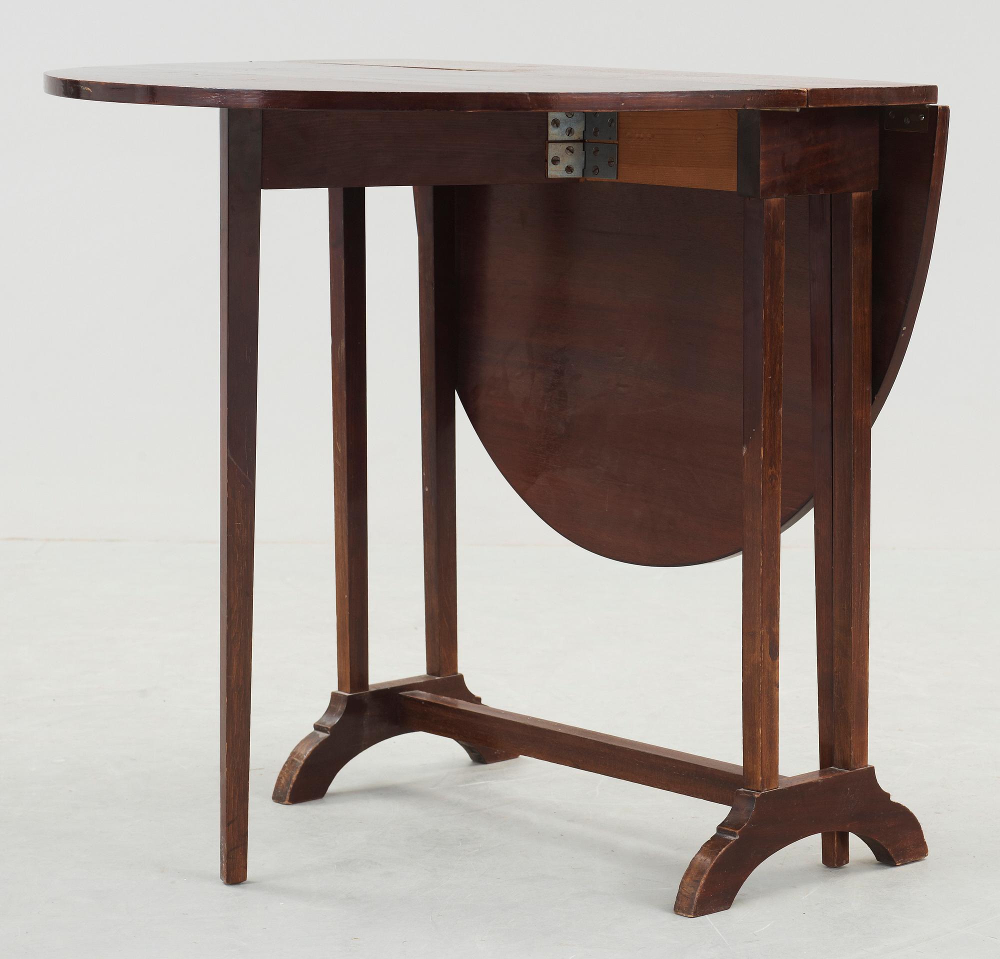 KLAFFBORD, omkring sekelskiftet 1900.