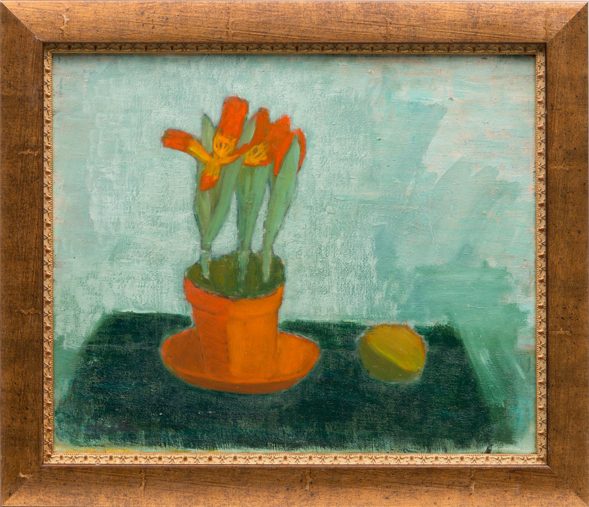 KALLE HEDBERG, öljy levylle, signeerattu.