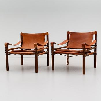FÅTÖLJER, 1 par, "Sirocco", Arne Norell, 1900-talets andra hälft.