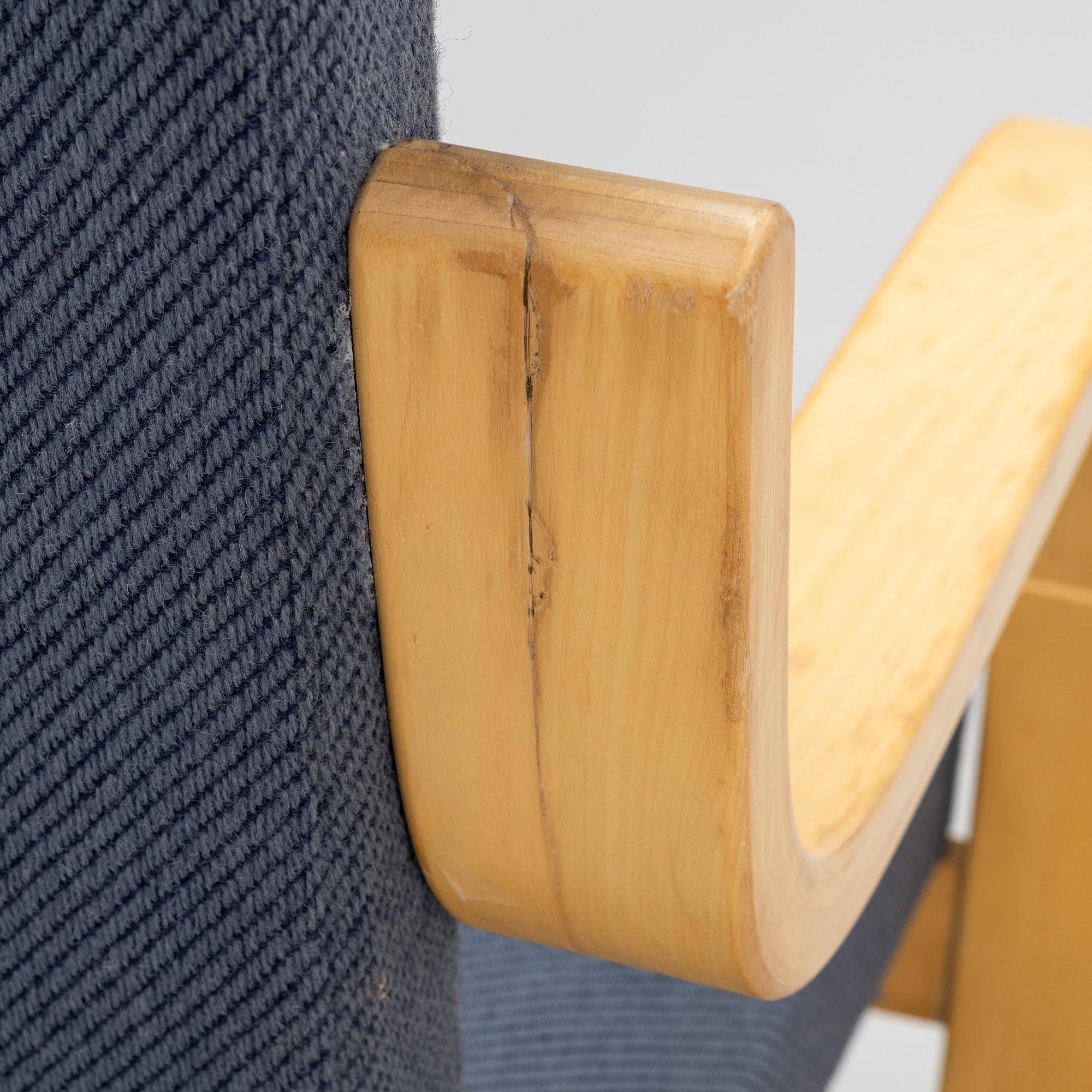 Alvar Aalto, a model 401 armchair, Artek, Finland.