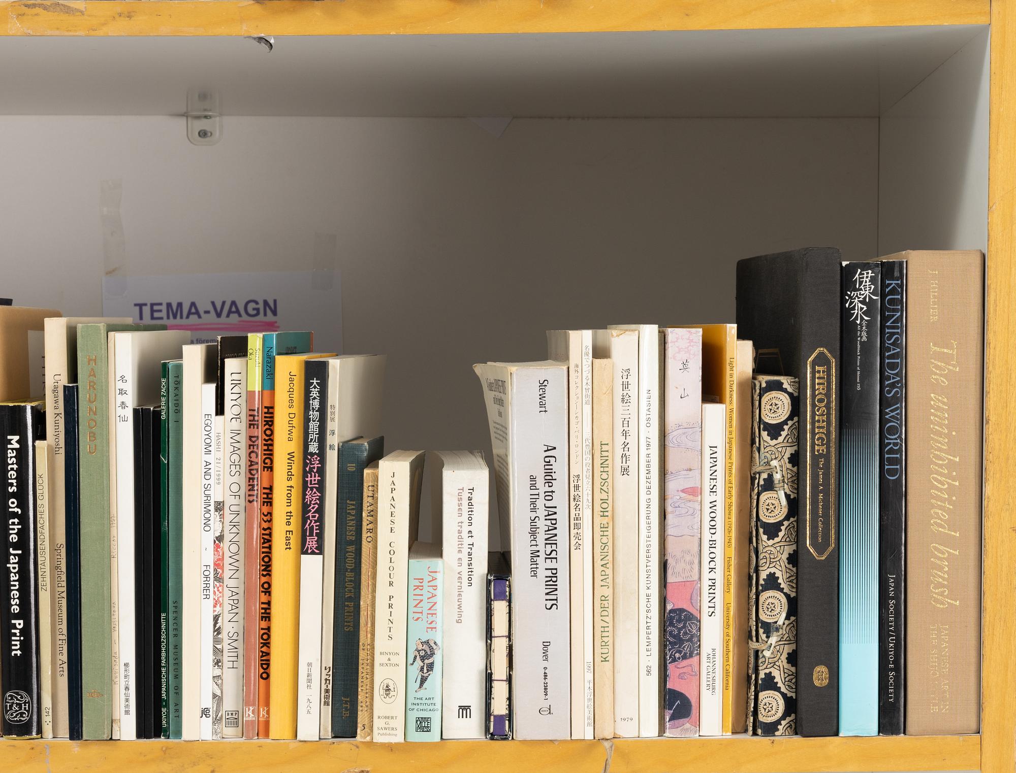 A library on the subject of Japanese art from an important collector.