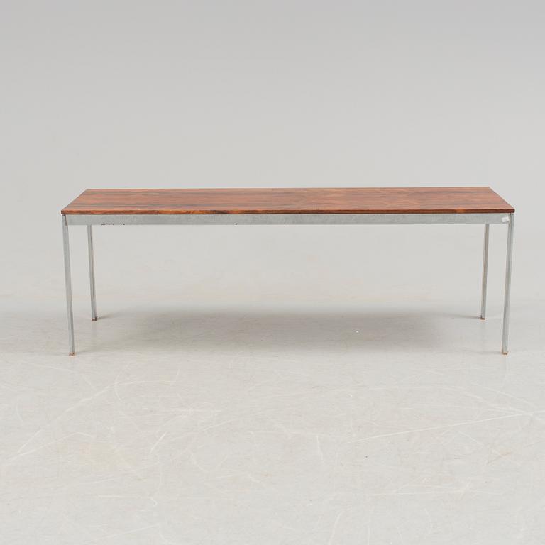 A 1960's/70's rose wood veneered coffee table by Gillis Lundgren for IKEA.