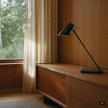 Antonio Citterio, Table lamp, 'Kelvin T', Flos, 21st century.