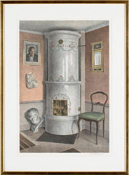 REINHOLD LJUNGGREN, litografi, signerad och numrerad 45/310.