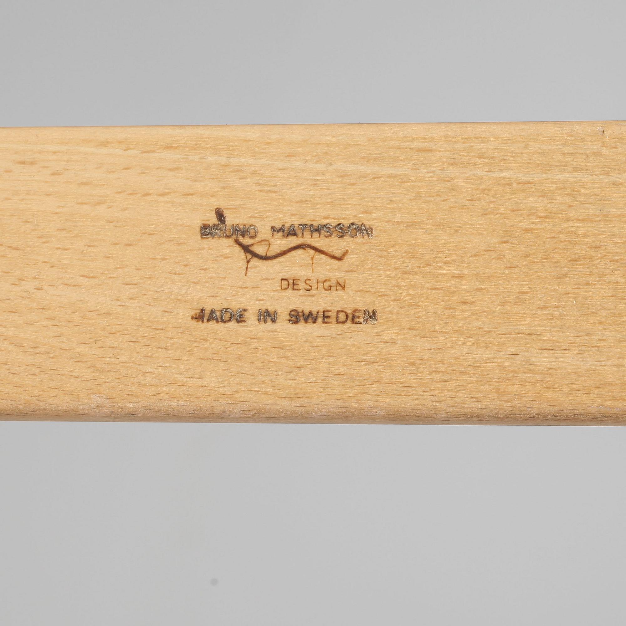 KARMSTOL, "Eva", Bruno Mathsson för Dux, 1900-talets andra hälft.