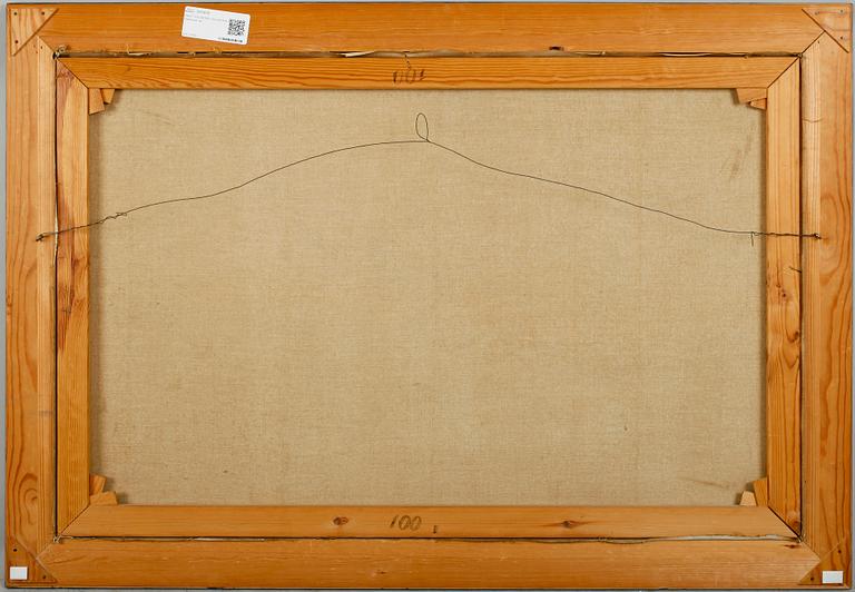 KNUT VALINDER, olja på duk, signerad.