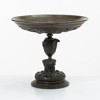 Tazza, bronze, circa 1900.