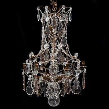 A mid 20th century chandelier.