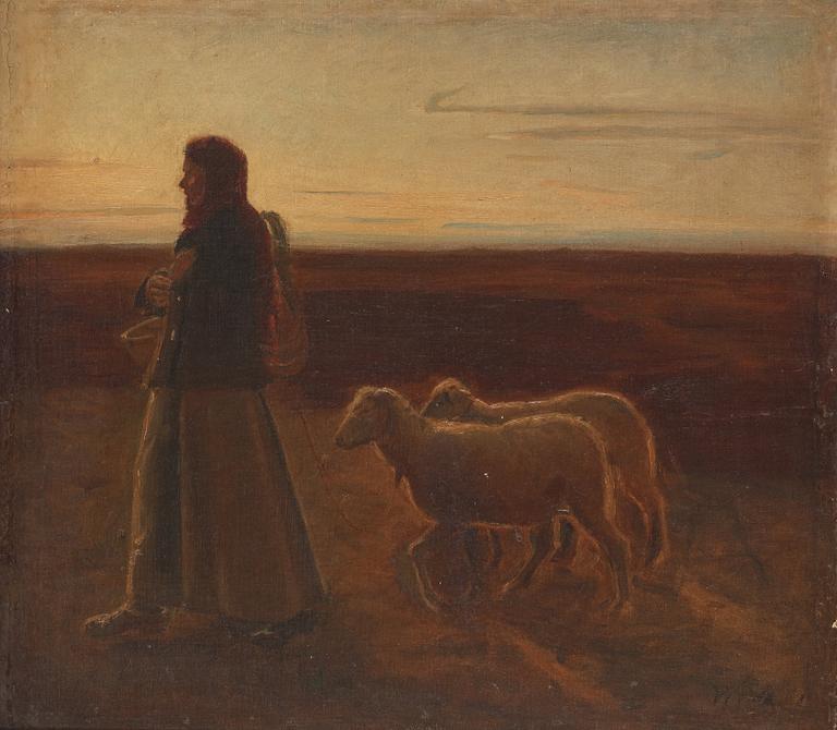 MICHAEL ANCHER, oilja på duk, signerad m.a och daterad -02.