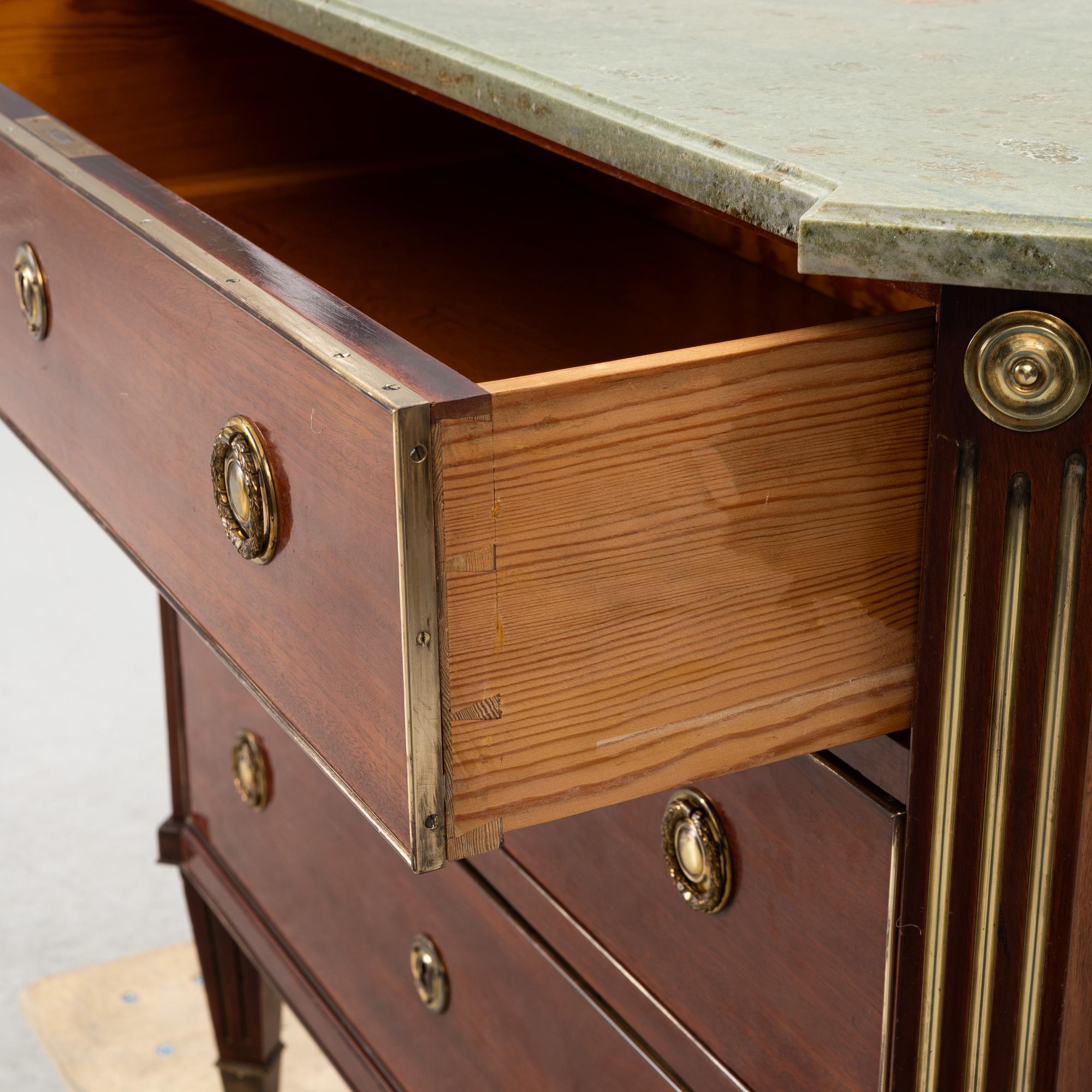 Bureau, Gustavian style, mid-20th century.