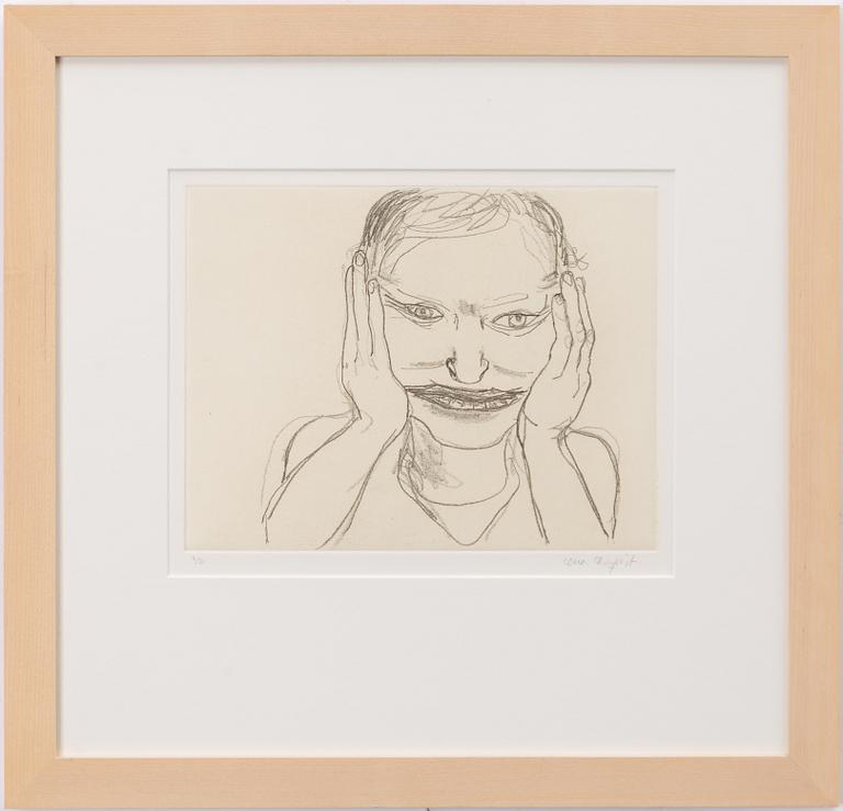Lena Cronqvist, “Faces IV”.