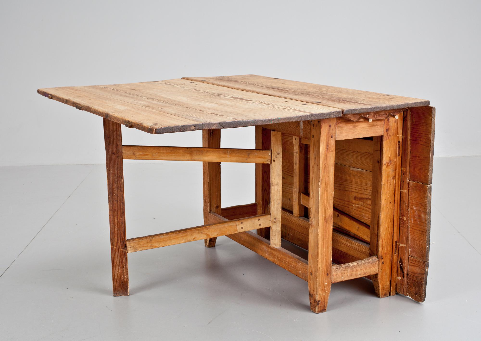 SLAGBORD, allmoge, 1800-tal.
