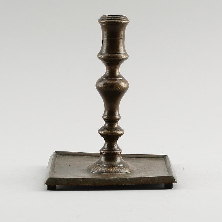 LJUSSTAKE, brons, 1500-tal.