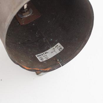 Holger Johansson, a pair of wall lamps, Westal.