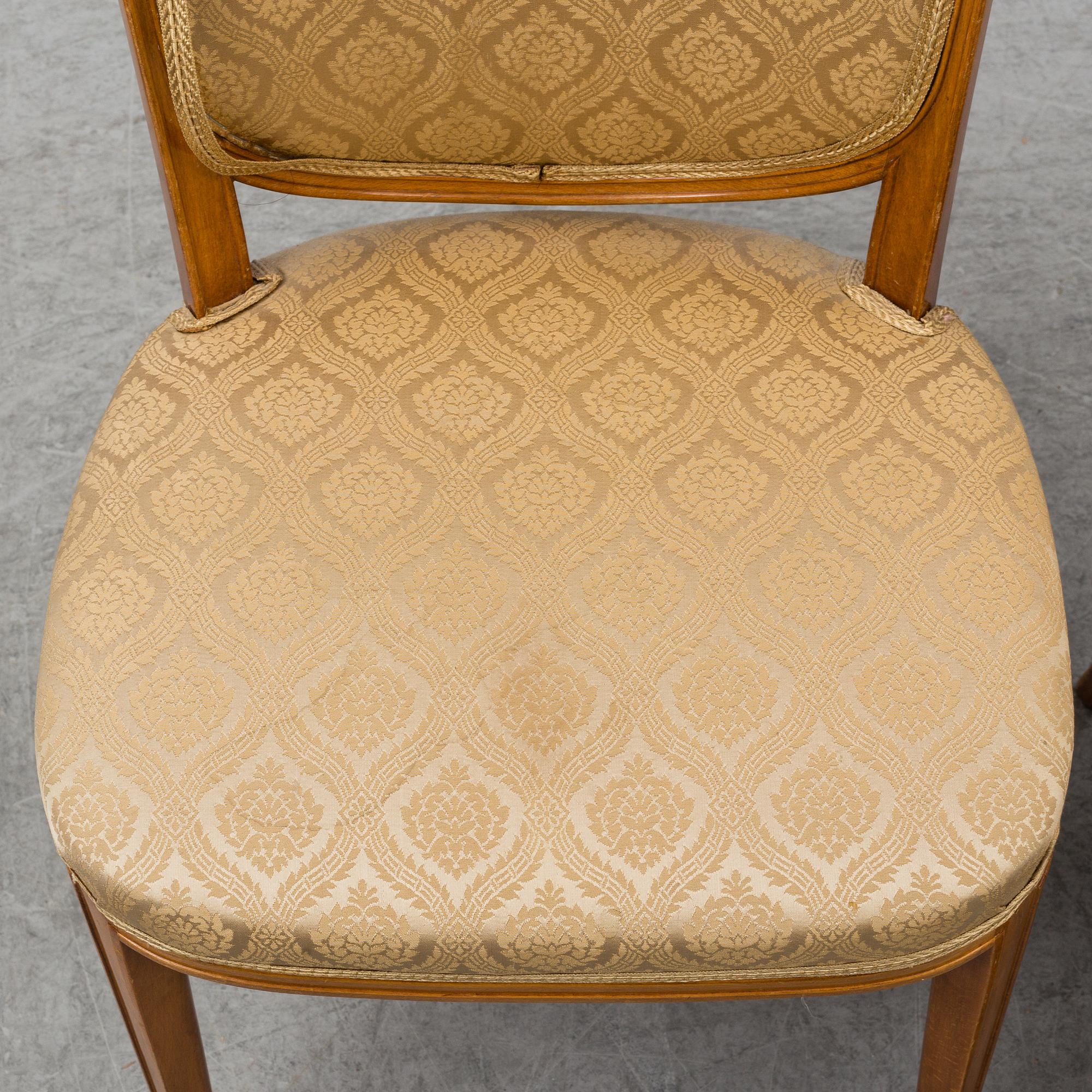 MÖBLER, 6 delar, Swedish Modern, Bodafors möbelfabrik, troligen 1940-tal.