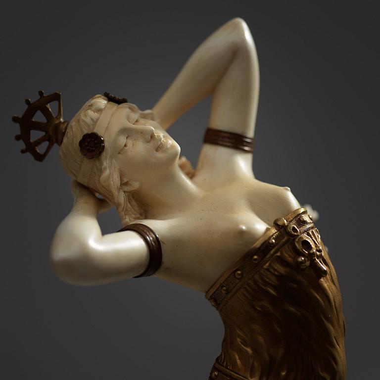 HENRY FUGÈRE (1872-1944), "Salome", Frankrike ca 1925.