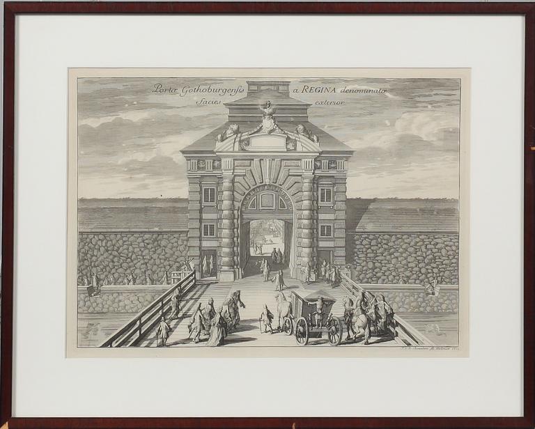 KOPPARSTICK, 4 st, Johannes van den Aveelen.