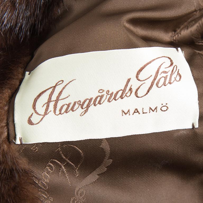 PÄLSJACKA, mink, Havgårds päls, Malmö, omkring 1900-talets mitt.