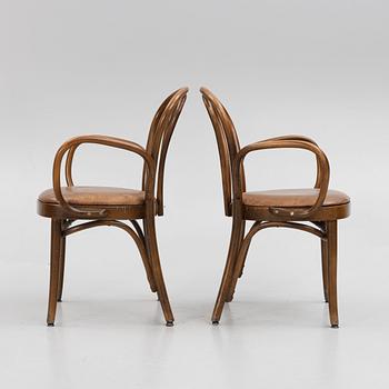 A set of six chairs, second half of the 20th Century.