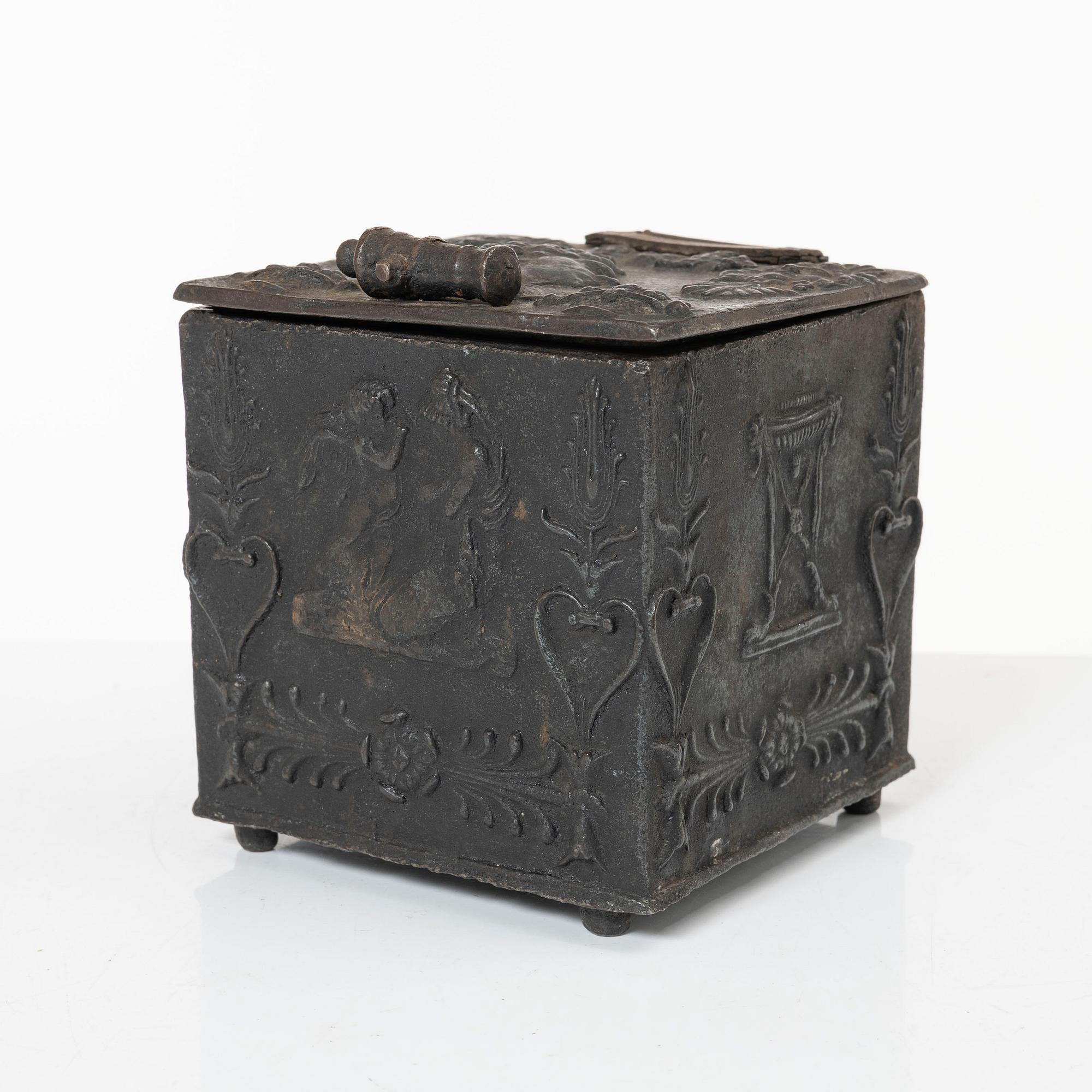 Tobaksburk, troligen Söderfors bruk, Uppland, daterad 1837, Empire.