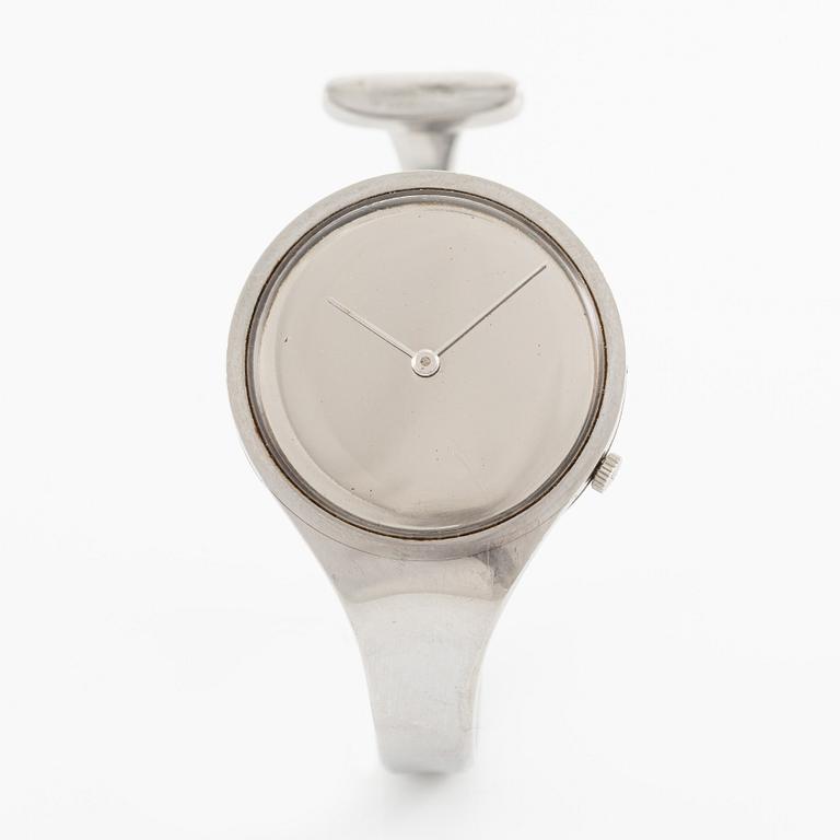 Georg Jensen, "L.U. Chopard & Cie", design Vivianna Torun Bülow-Hübe, wristwatch, 33 mm.