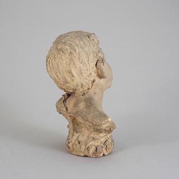 WERNER ÅKERMAN, skulptur, lera, signerad och daterad -96.