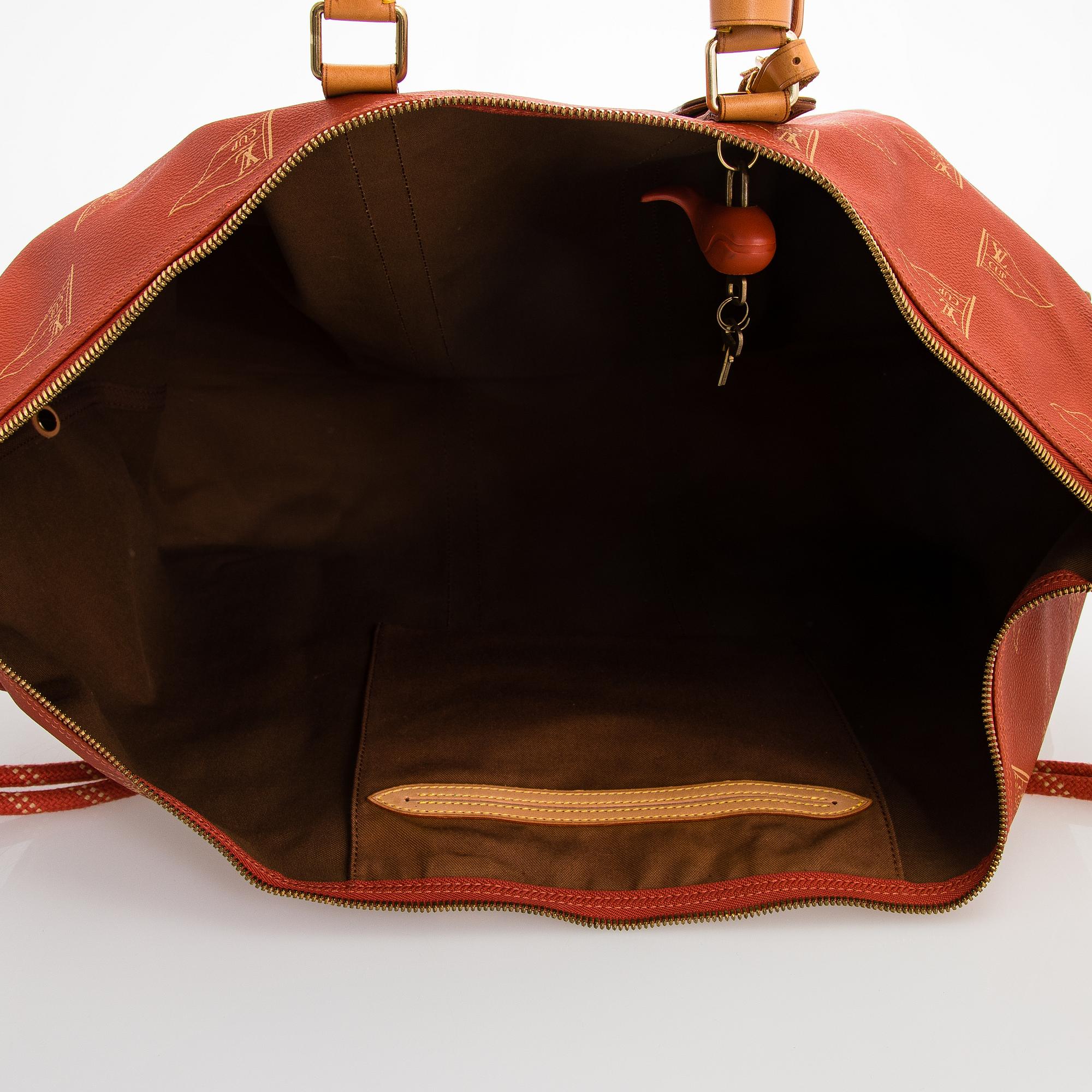 Louis Vuitton, A America's Cup Canvas Boston Bag.