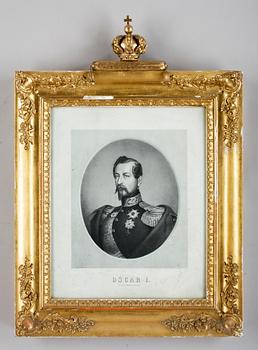 OKÄND KONSTNÄR, 2 st, gravyrer, 1800-talets andra hälft.