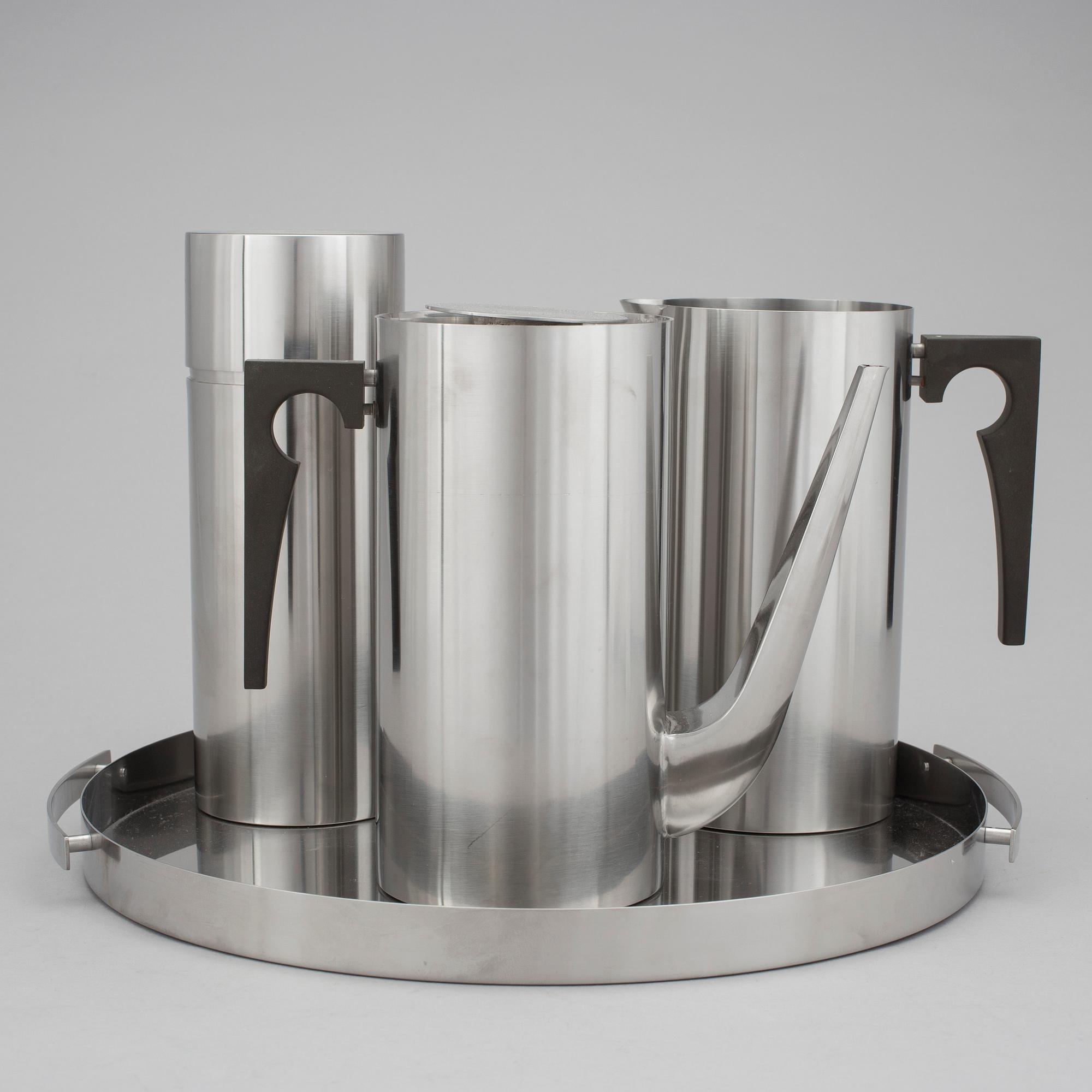 ARNE JACOBSEN, 4 delar, Cylinda line, Stelton.