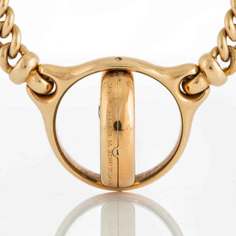Bulgari collier "Monete" 18K guld med romerska mynt.