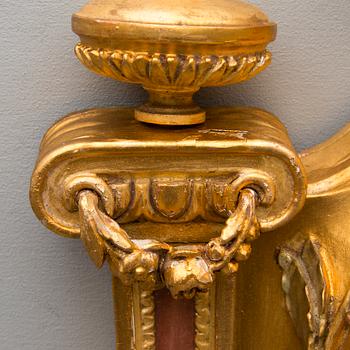 A 19th Century Swedish wall clock.