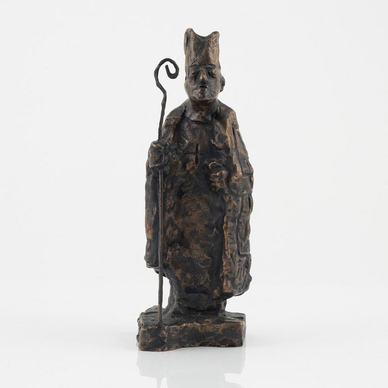 Bror Marklund, sculpture, signed, bronze, height 24 cm.