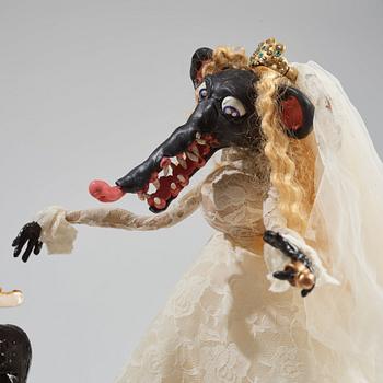 Nathalie Djurberg & Hans Berg, 'The Brain Has Corridors - Rat Bride'.