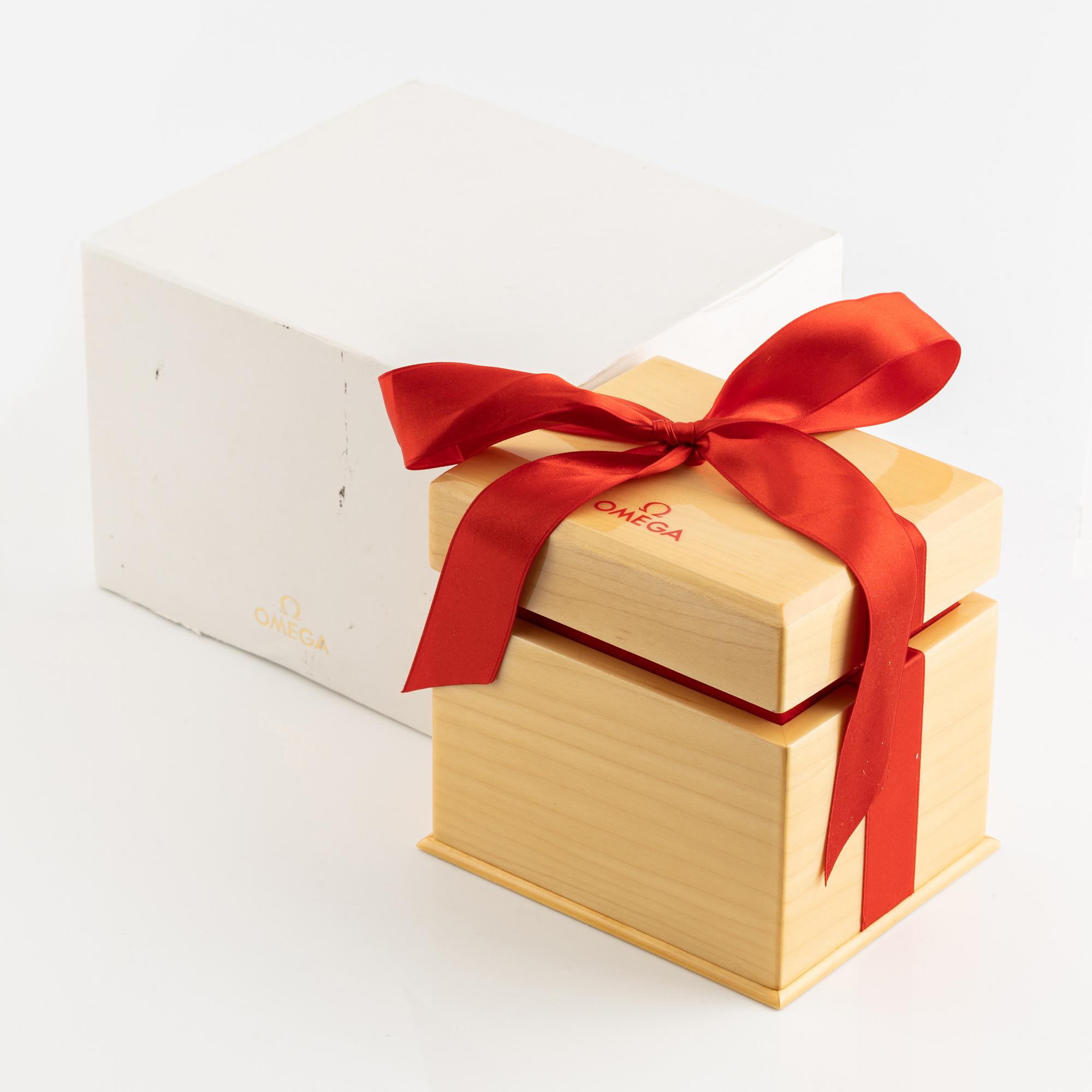 Omega, De Ville, Ladymatic, Co-Axial, "Diamond Dial", Chronometer, armbandsur, 34 mm.