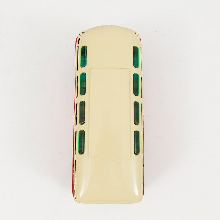 A tinplate Bandai "Volkswagen Bus", Japan, 1960s.