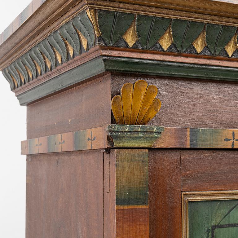 A writing cabinet, Värmland, 19th century.