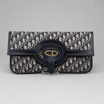 CHRISTIAN DIOR, väska, "Oblique fold-over convertible clutch".