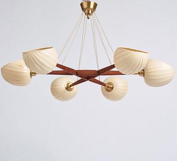 Hans Bergström, taklampa, ateljé Lyktan, 1950-tal.