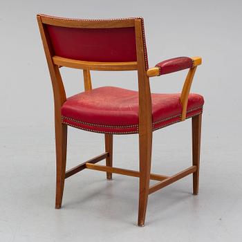 JOSEF FRANK, a model 695 armchair, Firma Svenskt Tenn.