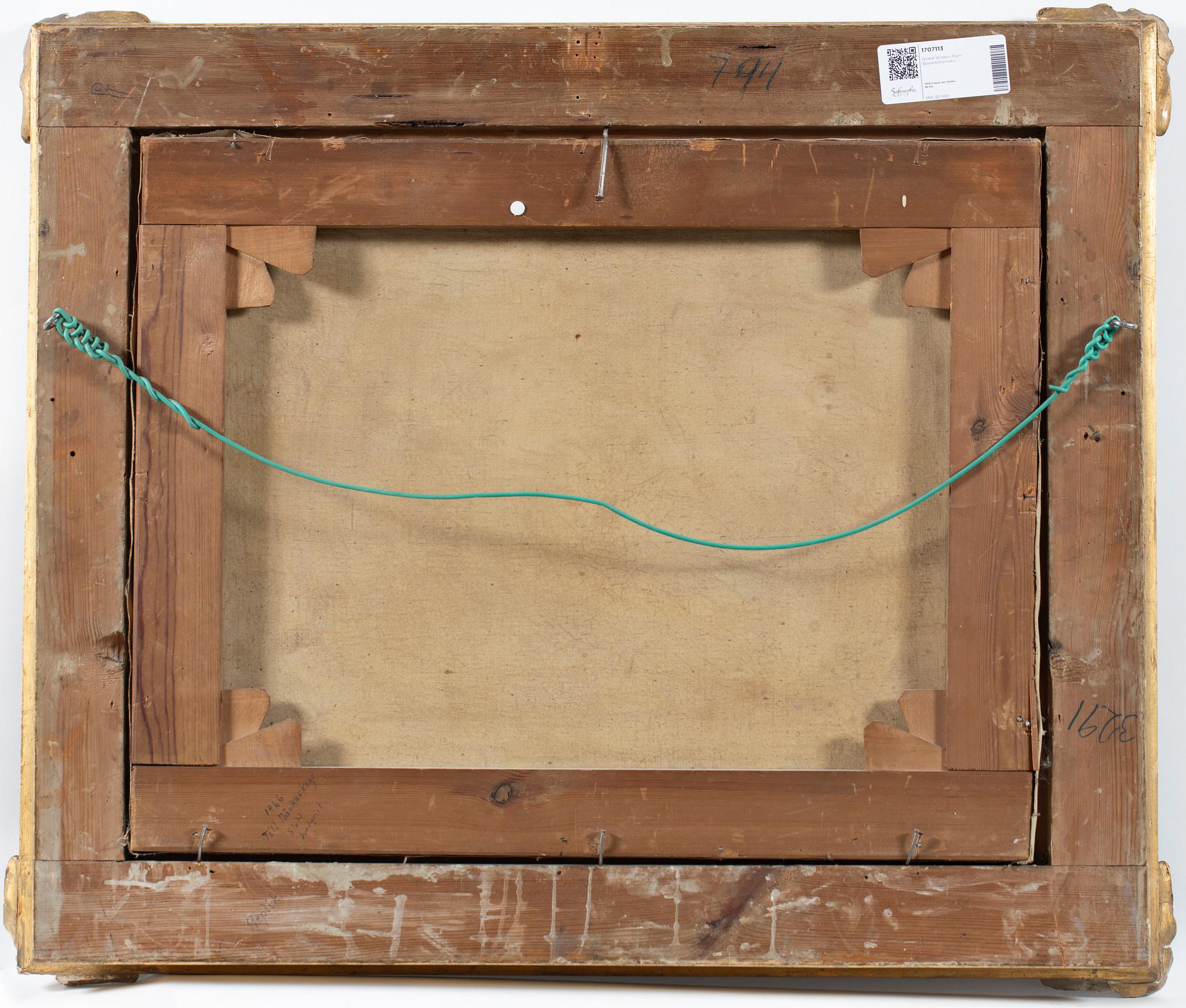 Gustaf Wilhelm Palm, Okänd konstnär, Vy mot Stockholm från öster, ca 1860.