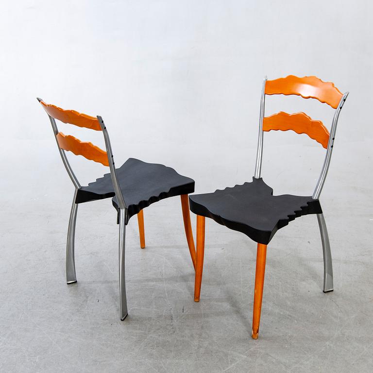 Borek Sipek, 6 "Sedlak" chairs for Vitra, post 1992.