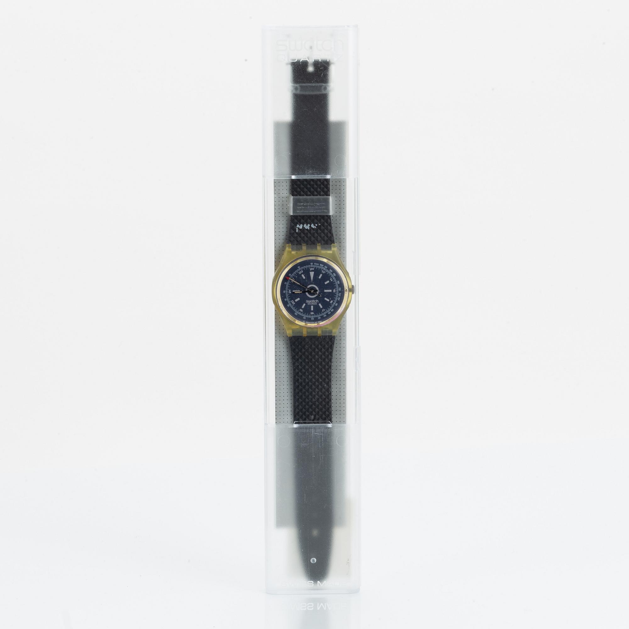 Swatch, Turbine, wristwatch, 34 mm.