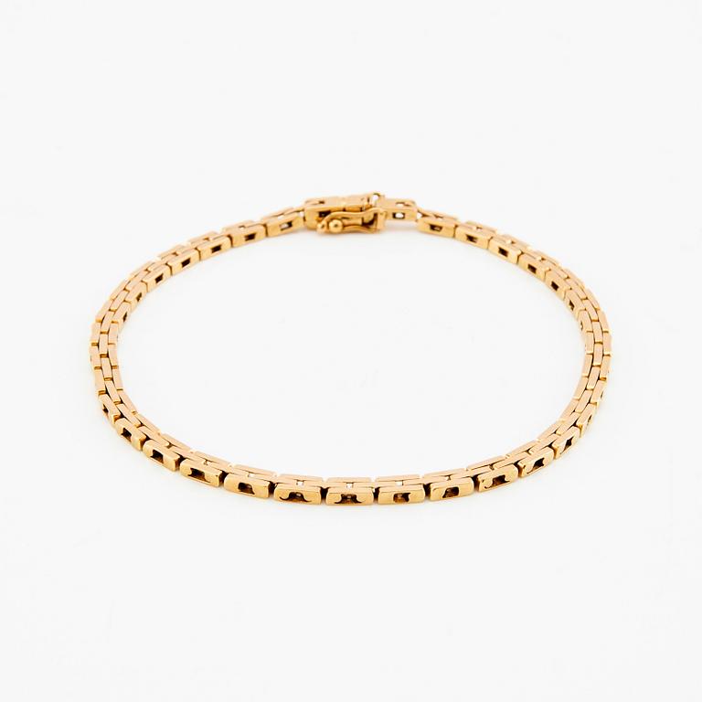 Armband Korridor-länk 18K guld.