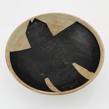 Carl-Harry Stålhane, skål, fajans, "Torro", Rörstrand.