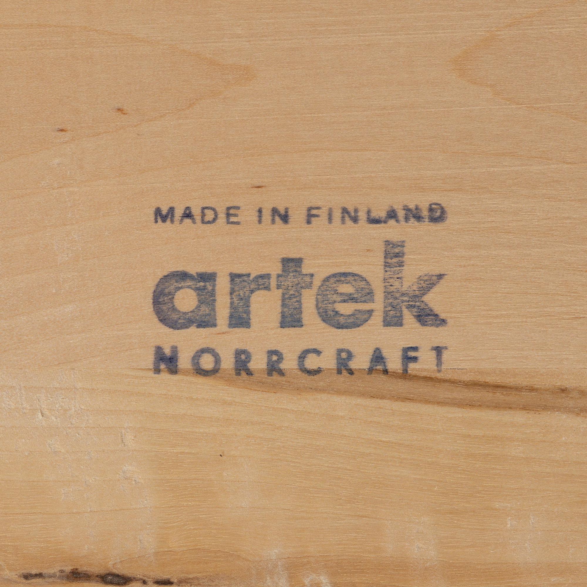 Alvar Aalto, a table model 81 B with drawer, Artek, Finland.