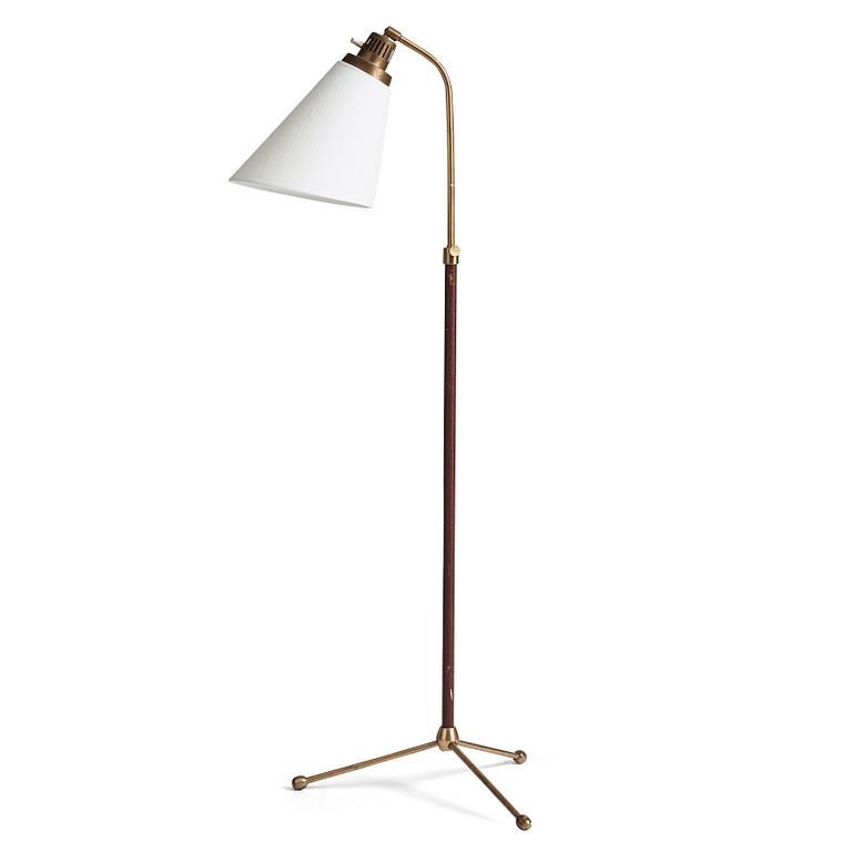 Hans Bergström, golvlampa, modell "545", ateljé Lyktan, Åhus 1940-50-tal.