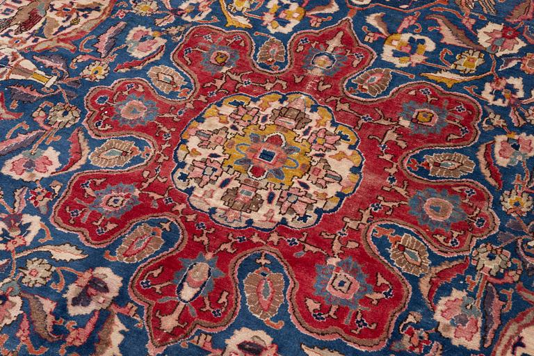 Rug, probably Kashmar, 320 x 210 cm.