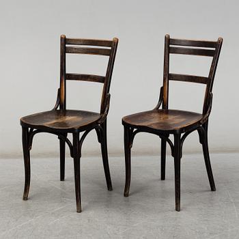 a set of 6 chairs from the early 20th century.